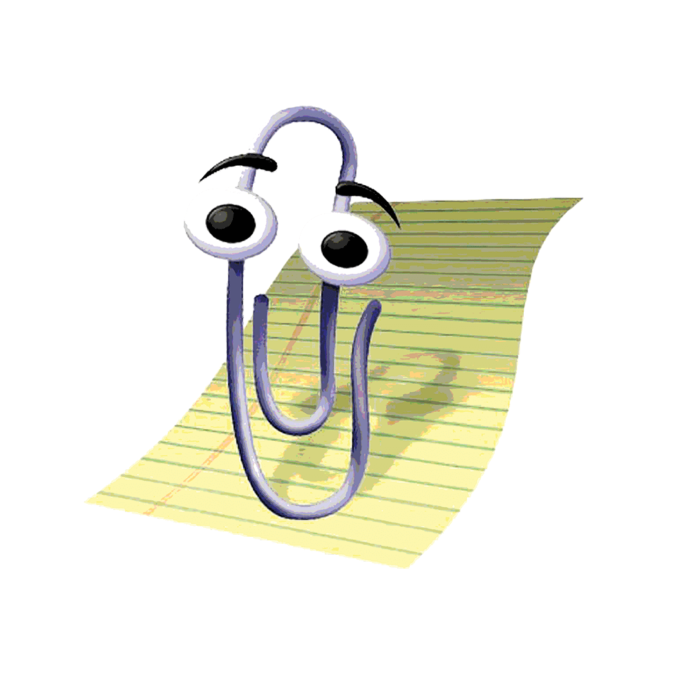 An image of Clippy.